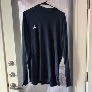 Jordan Men's Dark Blue Long Sleeve Tee